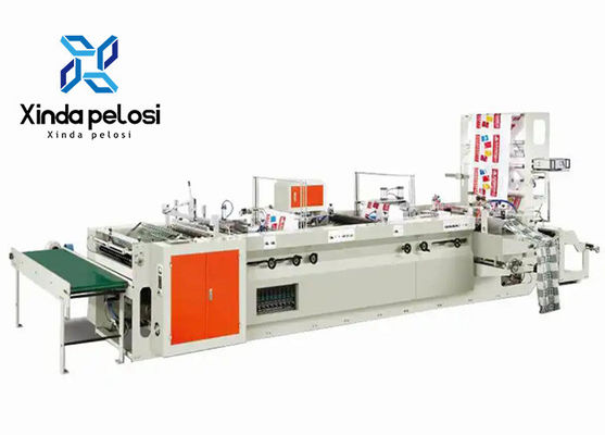 High Speed Automated Plastic Shopper Making Machine Polythene Bag Making Machine
