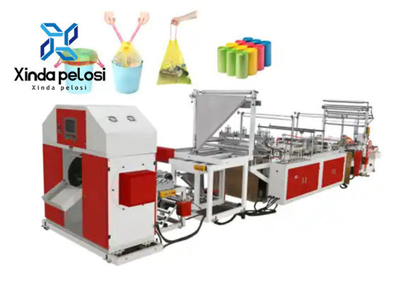 High Speed Automated Plastic Shopper Making Machine Polythene Bag Making Machine