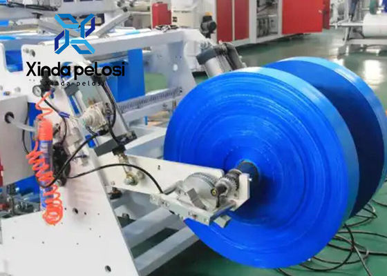 5kw Plastic Roll Refuse Trash Garbage Bag Making Machine Full Automatic 60pcs/Min
